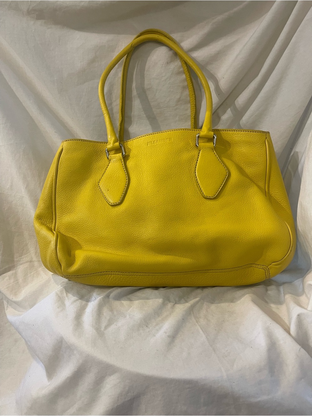 Jul Sander Pebble Leather Top Handle Bag